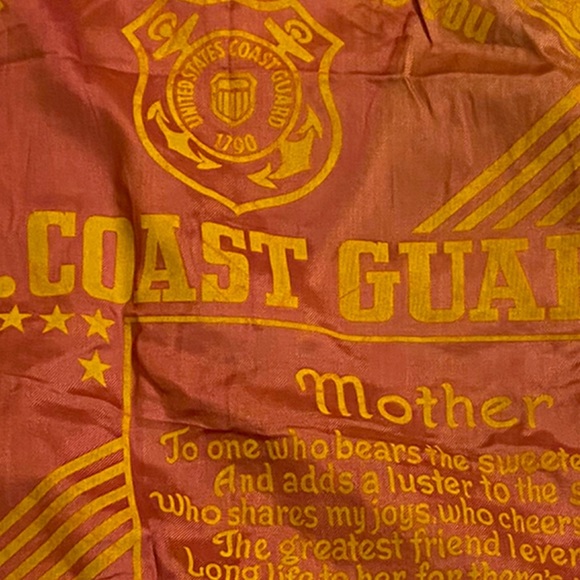 Vintage U.S. Coast Guard Baltimore Maryland Mother Pillow Case Sham - Picture 9 of 12